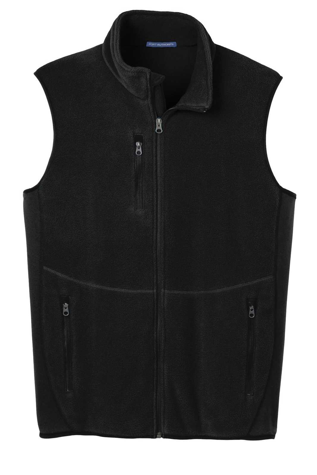 Port Authority F228 R-Tek Pro Fleece Full-Zip Vest - Black Black - HIT a Double - 5