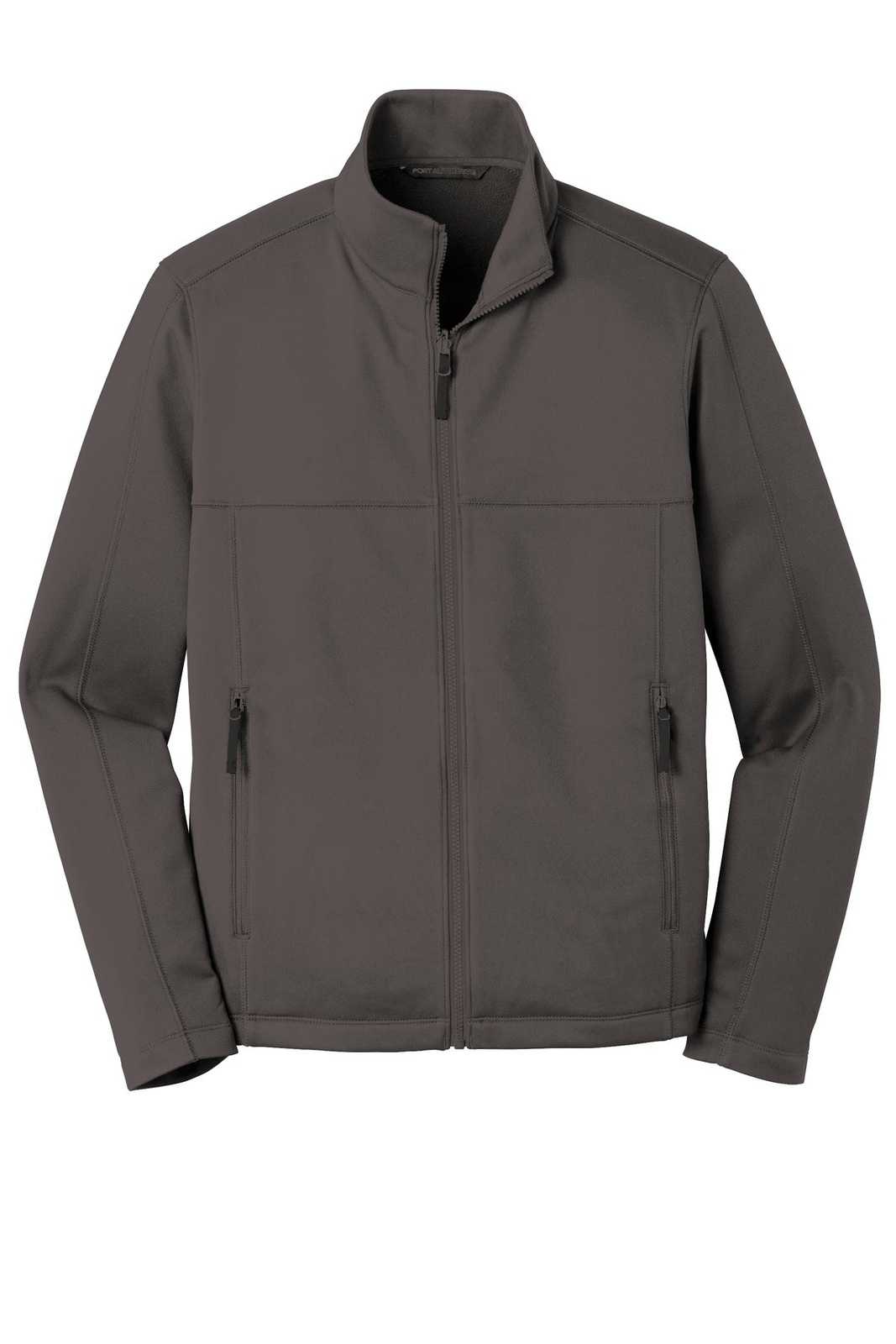 Port Authority F904 Collective Smooth Fleece Jacket - Graphite - HIT a Double - 5