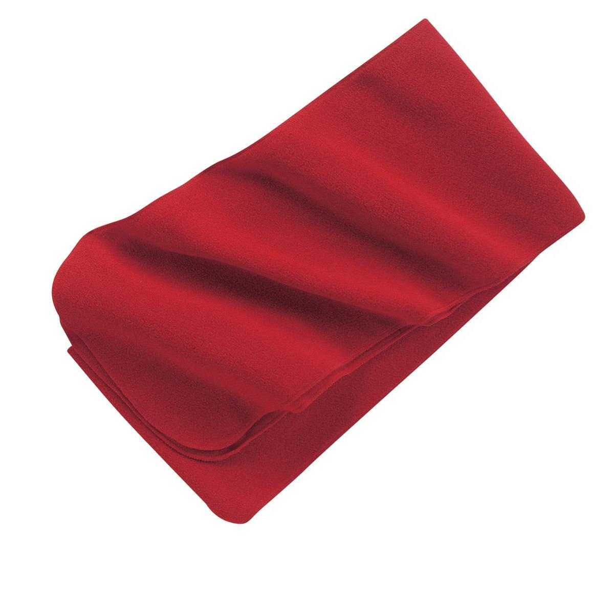 Port Authority FS03 Extra Long Fleece Scarf - Red - HIT a Double - 1