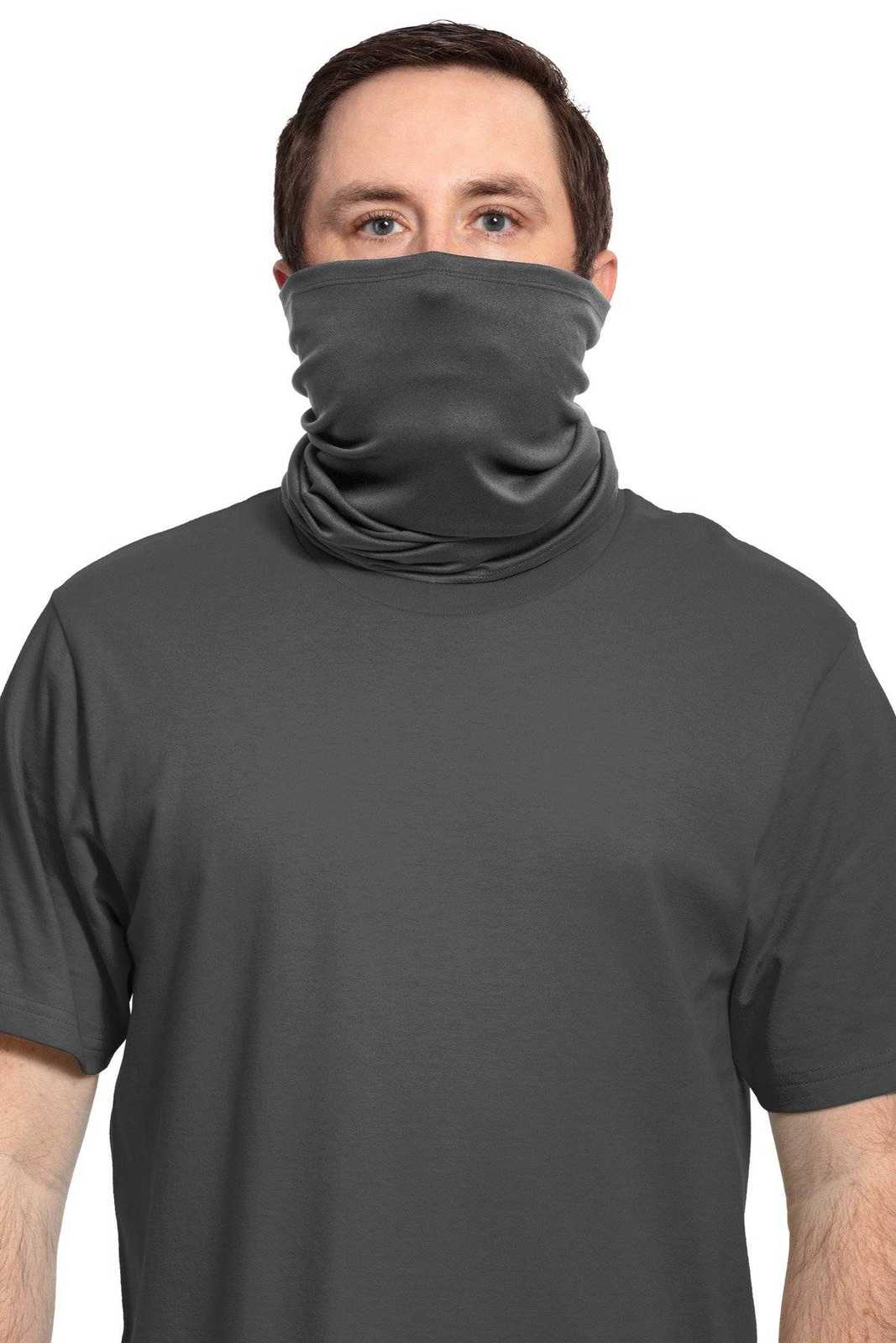 Port Authority G100 Stretch Performance Gaiter - Charcoal - HIT a Double - 1