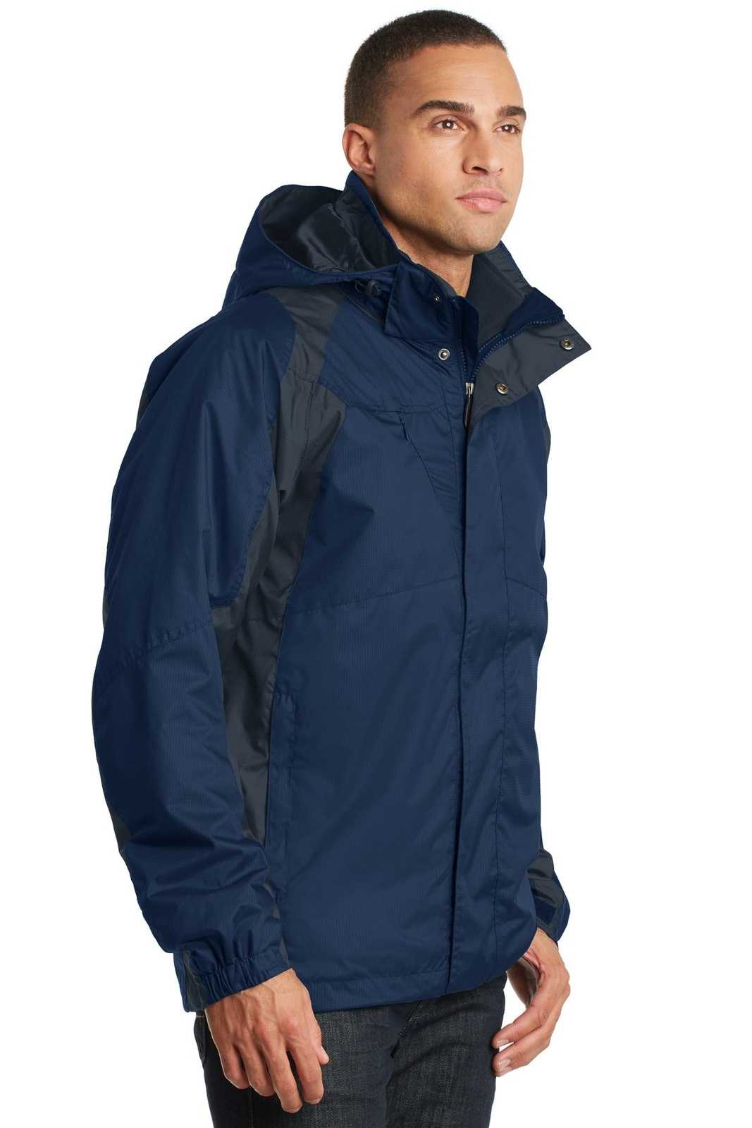Port Authority J310 Ranger 3-in-1 Jacket - Insignia Blue Navy Eclipse - HIT a Double - 4