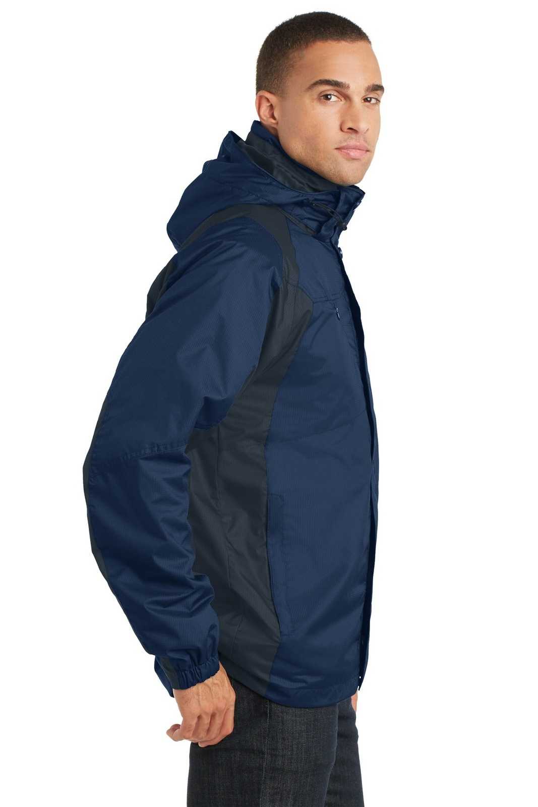 Port Authority J310 Ranger 3-in-1 Jacket - Insignia Blue Navy Eclipse - HIT a Double - 3