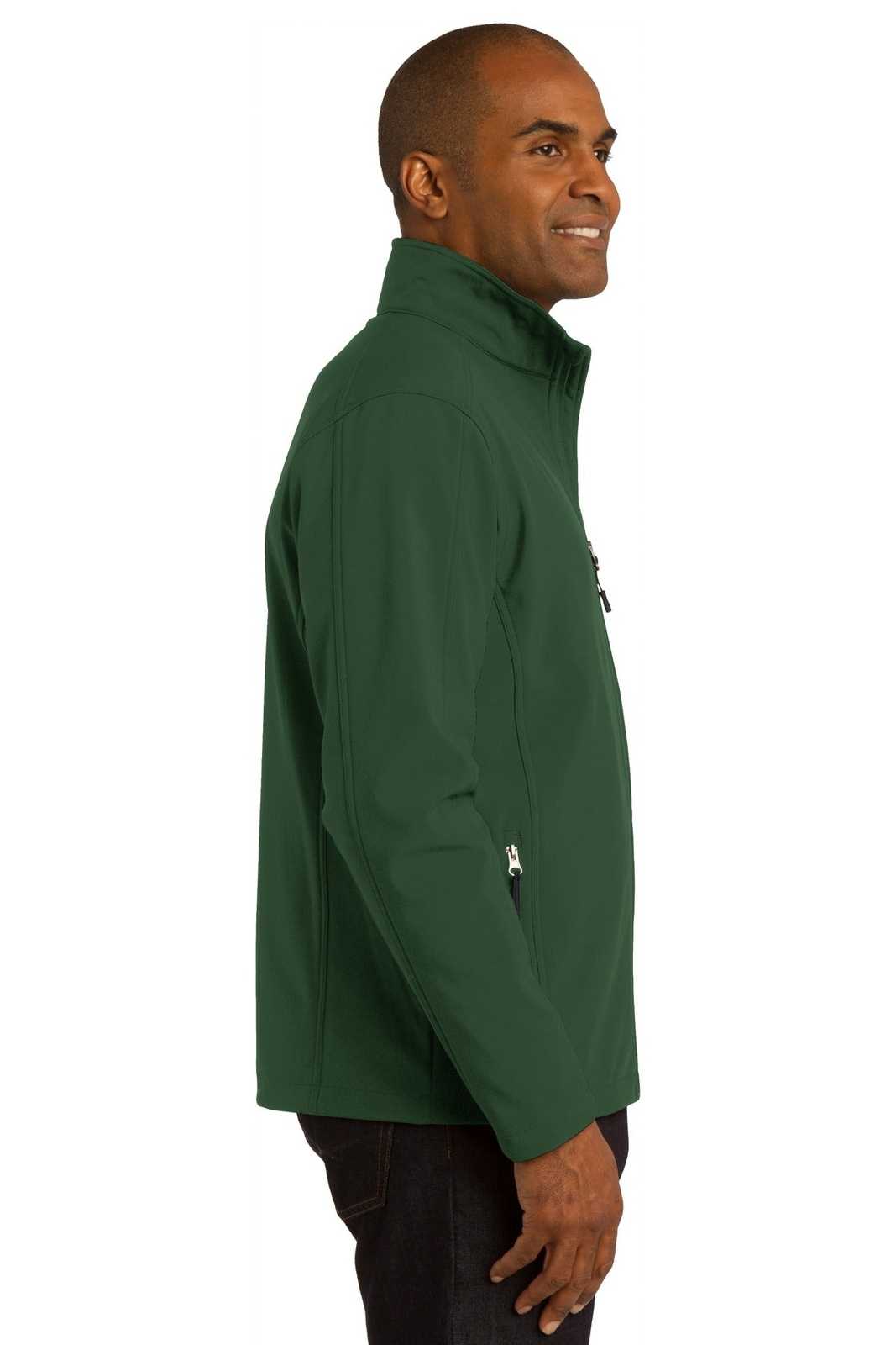 Port Authority J317 Core Soft Shell Jacket - Forest Green - HIT a Double - 3