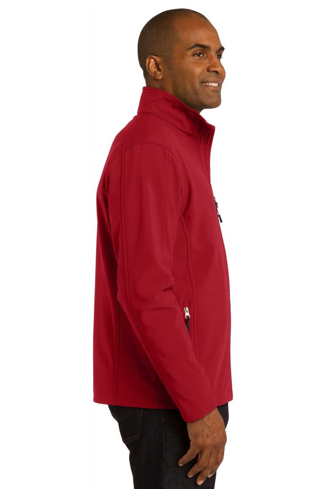 Port Authority J317 Core Soft Shell Jacket - Rich Red - HIT a Double - 3