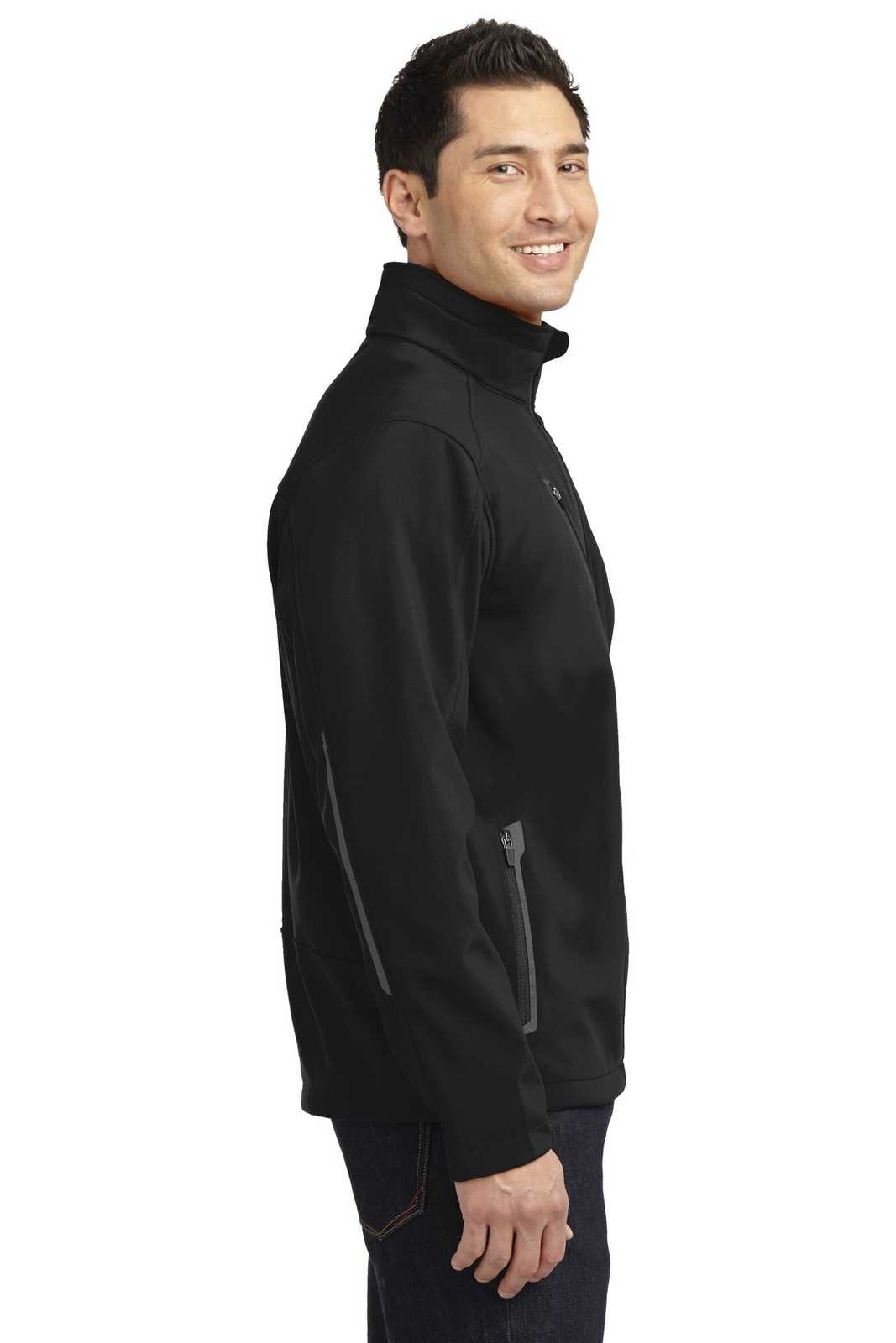 Port Authority J324 Welded Soft Shell Jacket - Black - HIT a Double - 3
