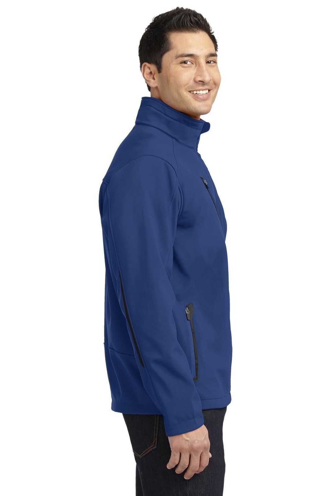 Port Authority J324 Welded Soft Shell Jacket - Estate Blue - HIT a Double - 3
