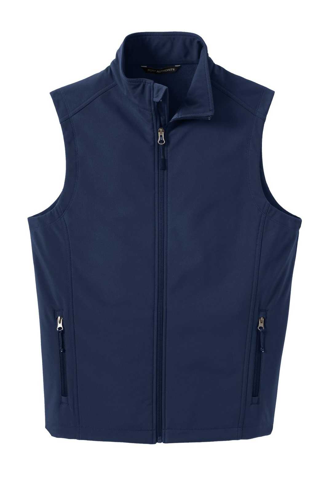 Port Authority J325 Core Soft Shell Vest - Dress Blue Navy - HIT a Double - 5