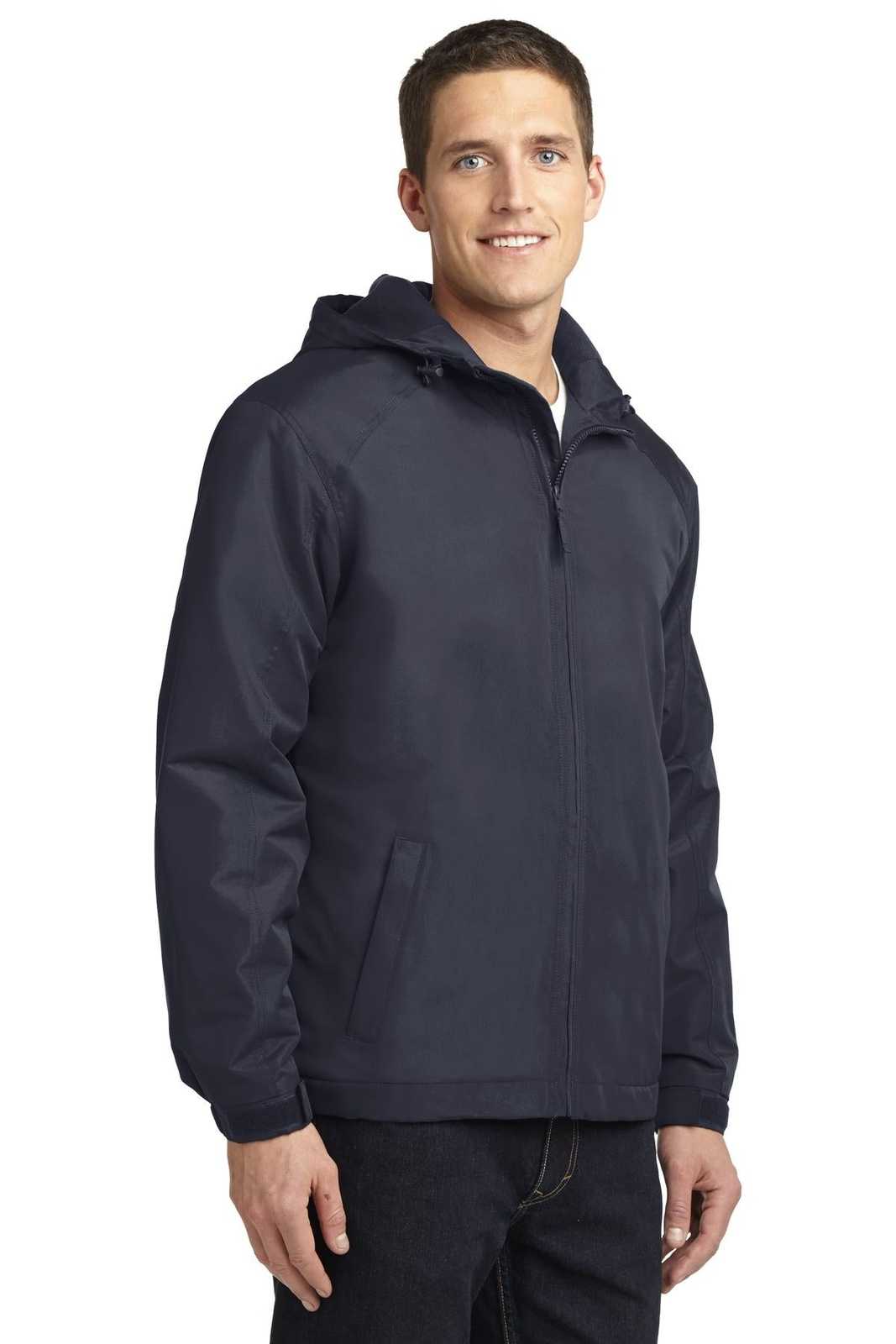 Port Authority J327 Hooded Charger Jacket - Battleship Gray - HIT a Double - 4
