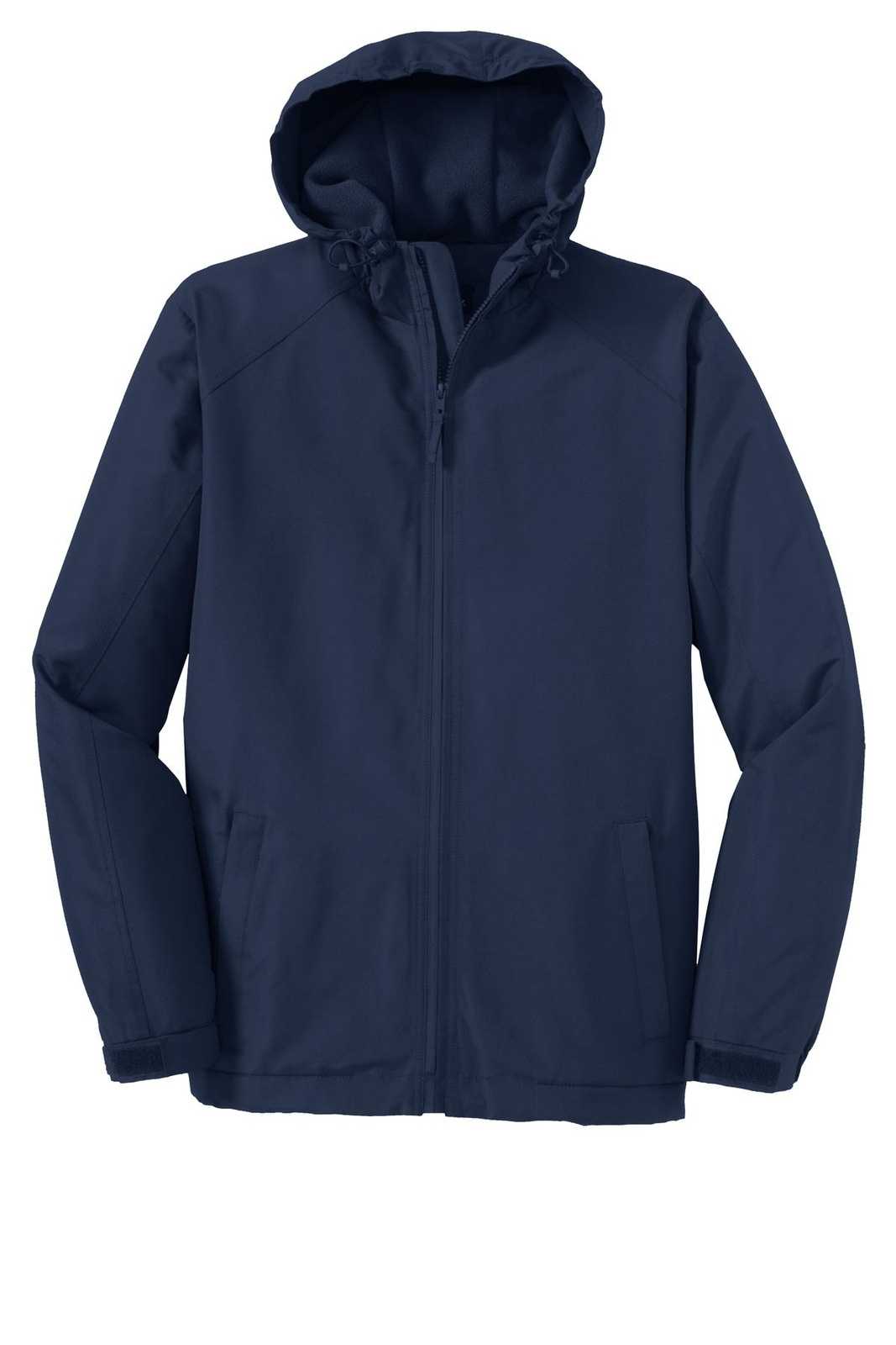 Port Authority J327 Hooded Charger Jacket - True Navy - HIT a Double - 5