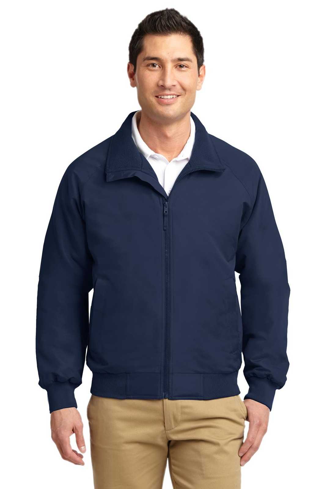 Port Authority J328 Charger Jacket - True Navy - HIT a Double - 1