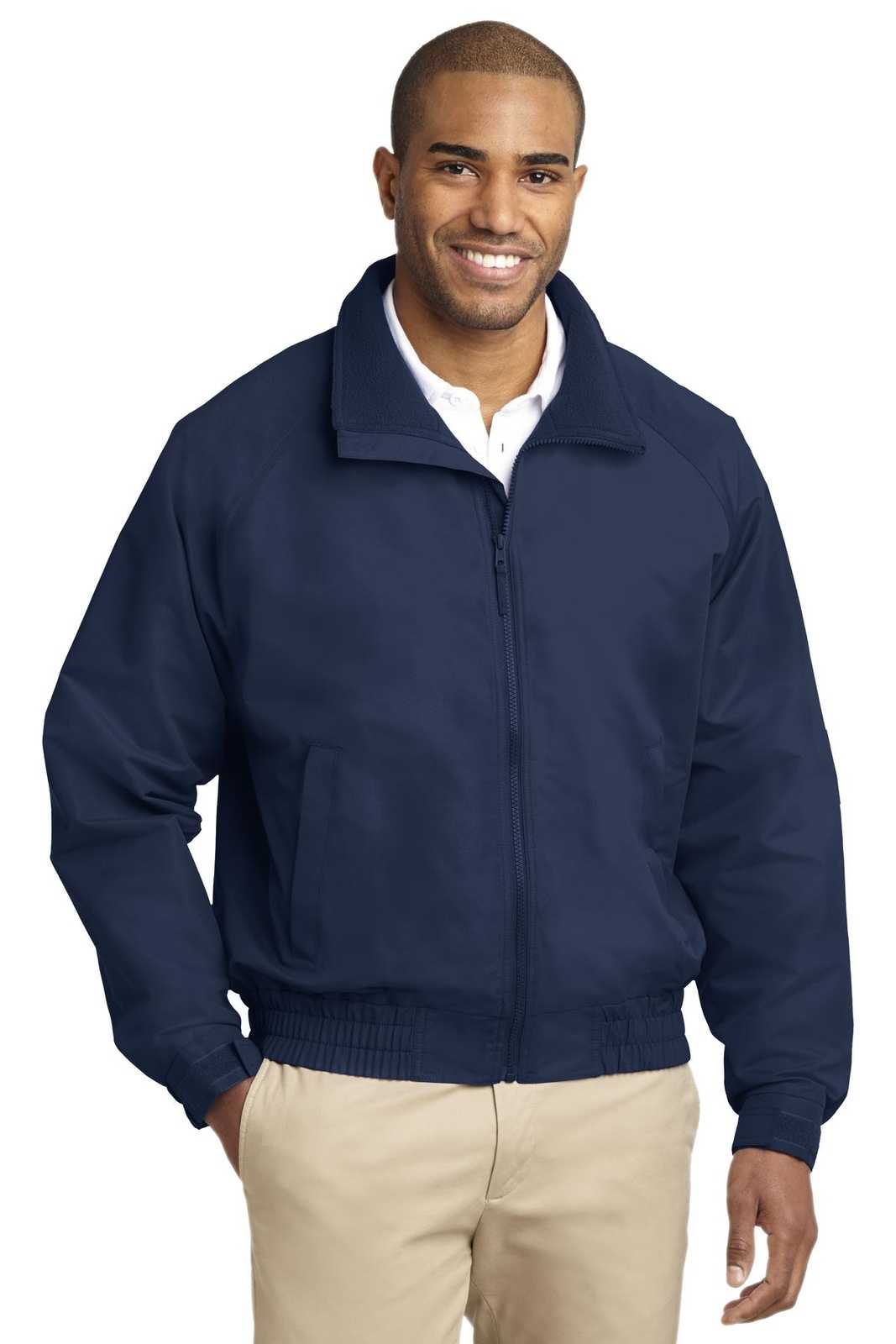 Port Authority J329 Lightweight Charger Jacket - True Navy - HIT a Double - 1
