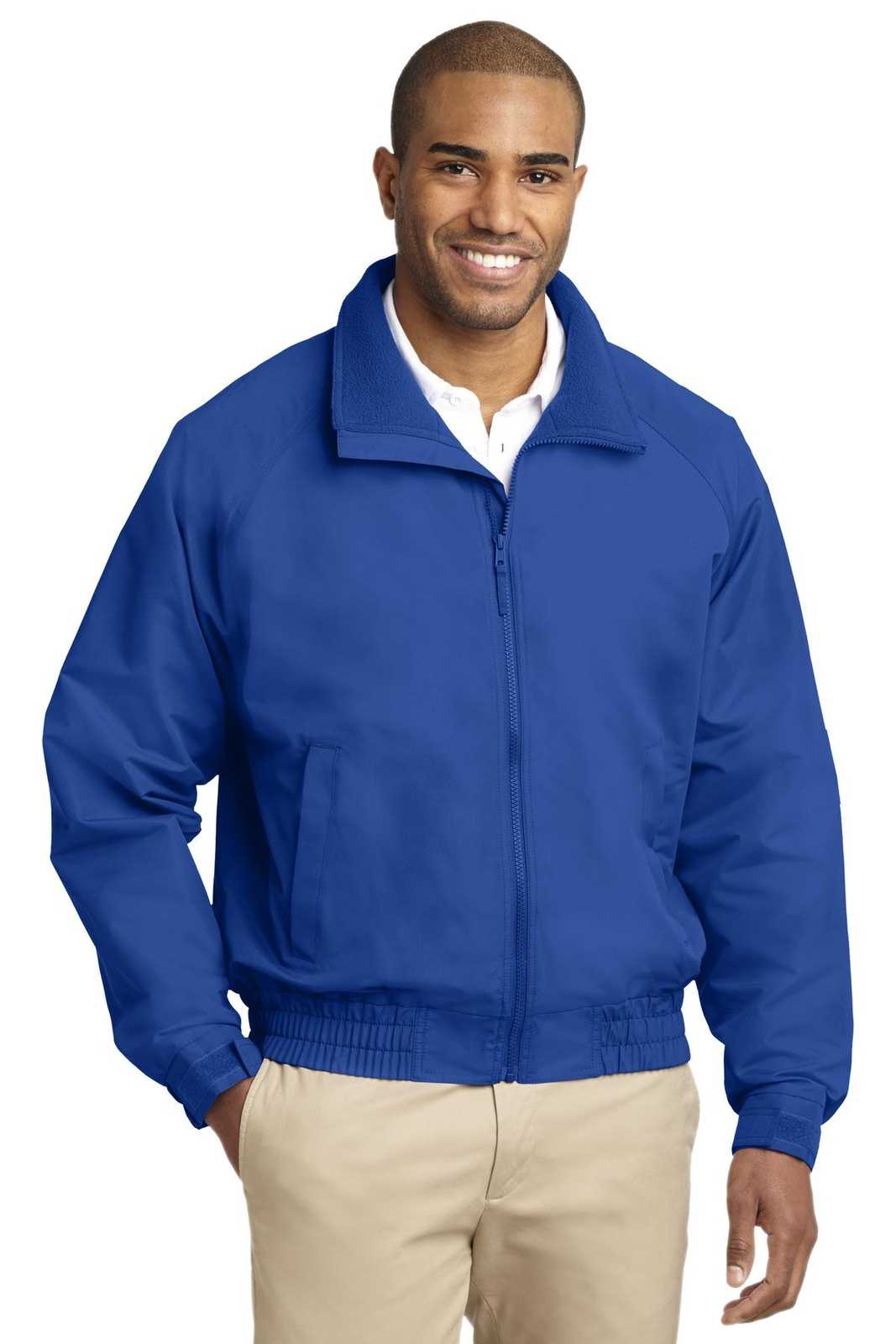 Port Authority J329 Lightweight Charger Jacket - True Royal - HIT a Double - 1