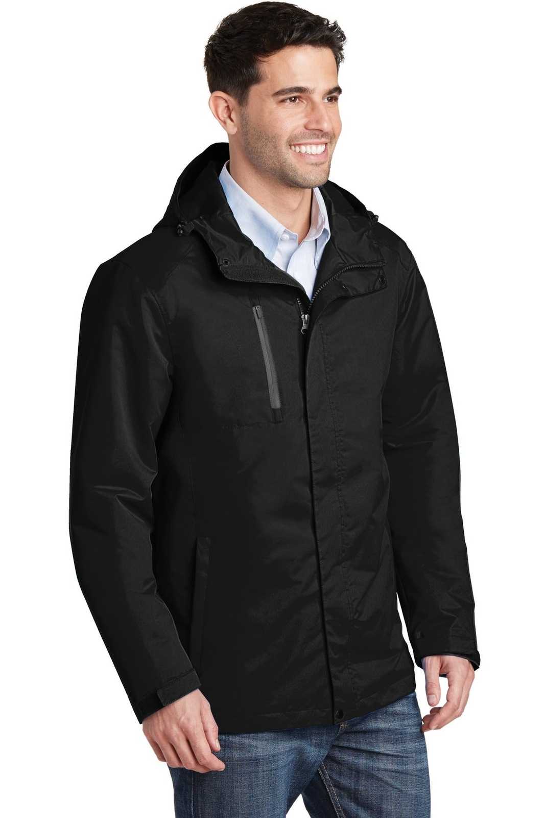 Port Authority J331 All-Conditions Jacket - Black - HIT a Double - 4