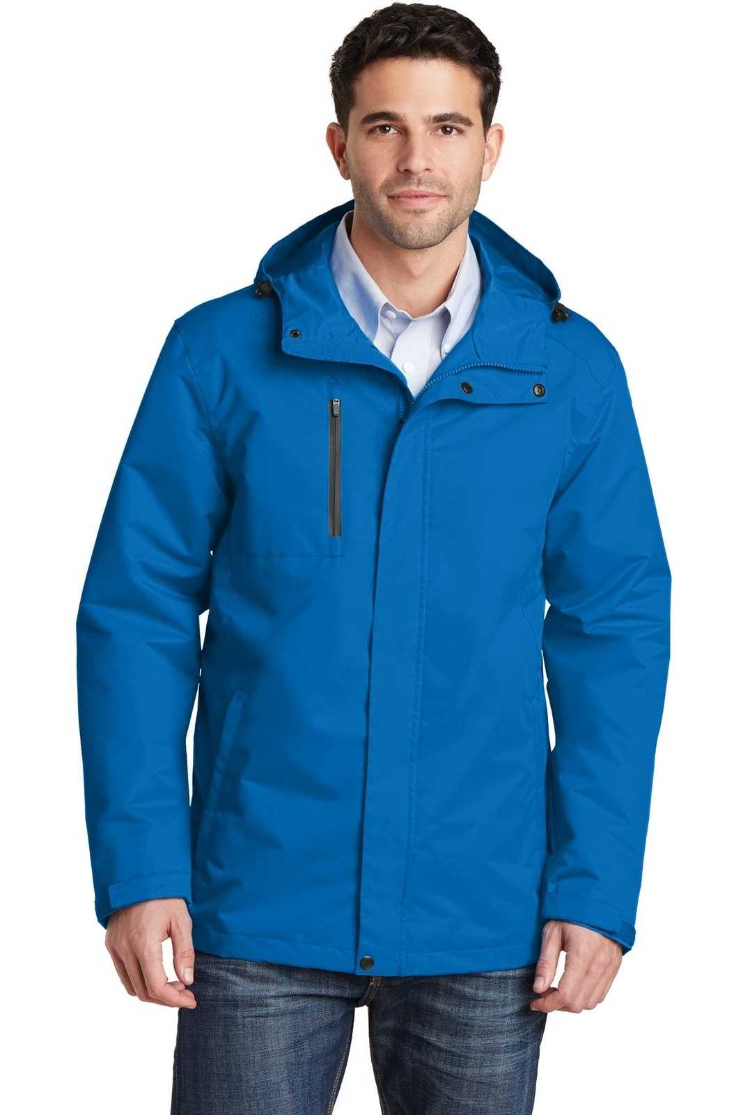 Port Authority J331 All-Conditions Jacket - Direct Blue - HIT a Double - 1