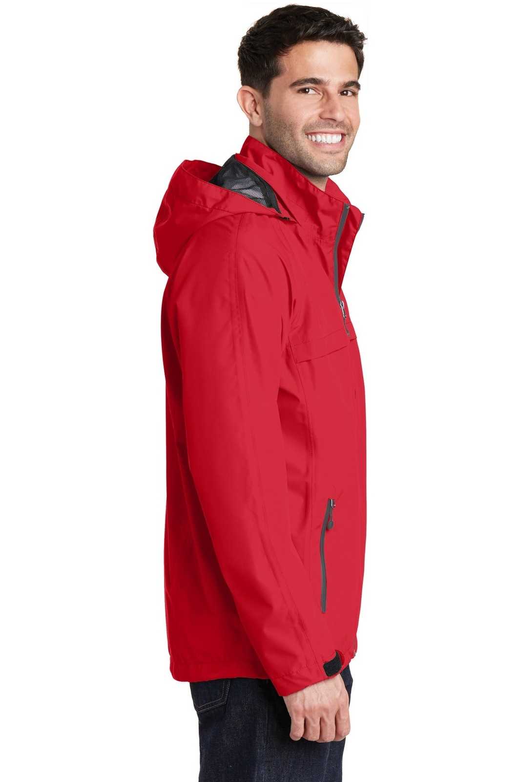 Port Authority J333 Torrent Waterproof Jacket - Engine Red - HIT a Double - 3