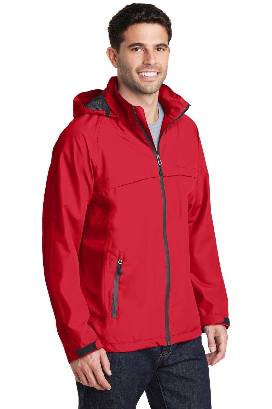 Port Authority J333 Torrent Waterproof Jacket - Engine Red - HIT a Double - 4
