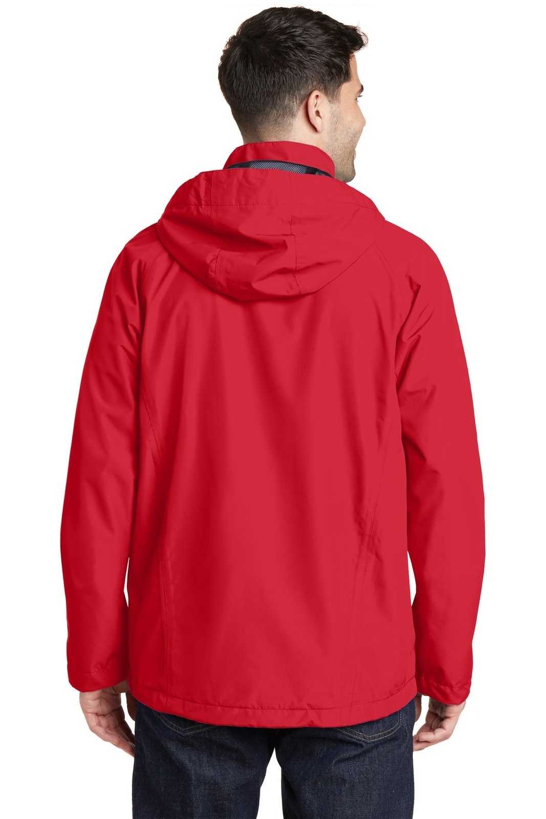 Port Authority J333 Torrent Waterproof Jacket - Engine Red - HIT a Double - 2