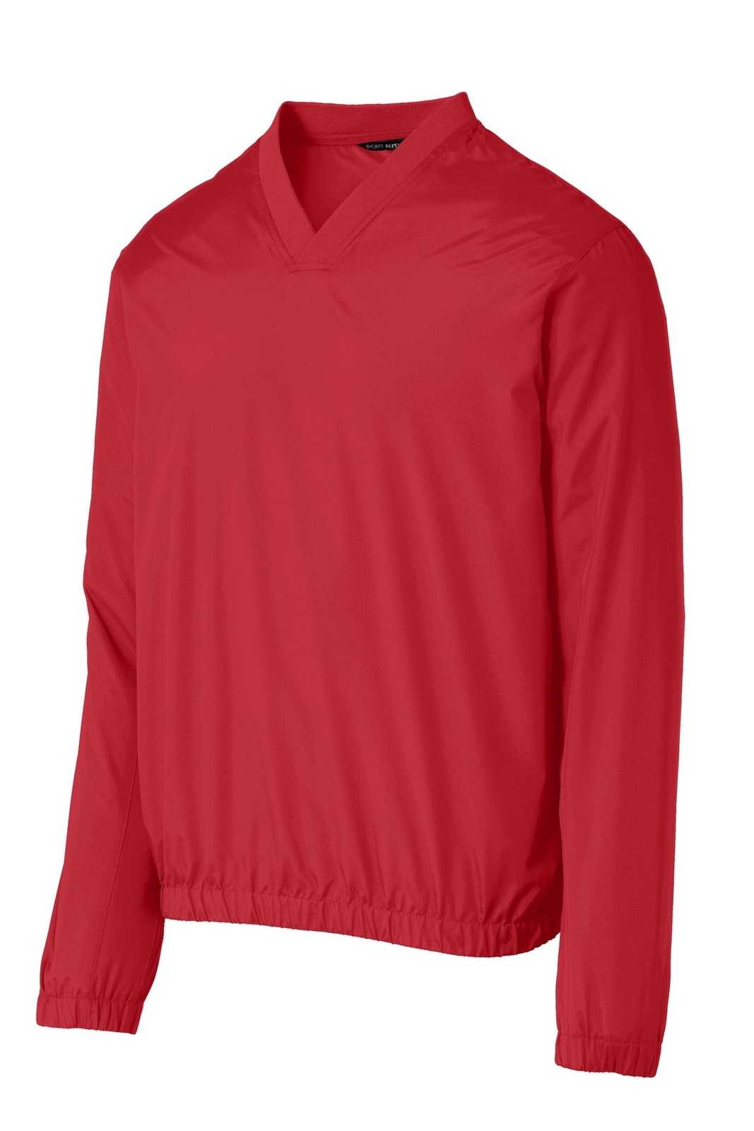 Port Authority J342 Zephyr V-Neck Pullover - Rich Red - HIT a Double - 5