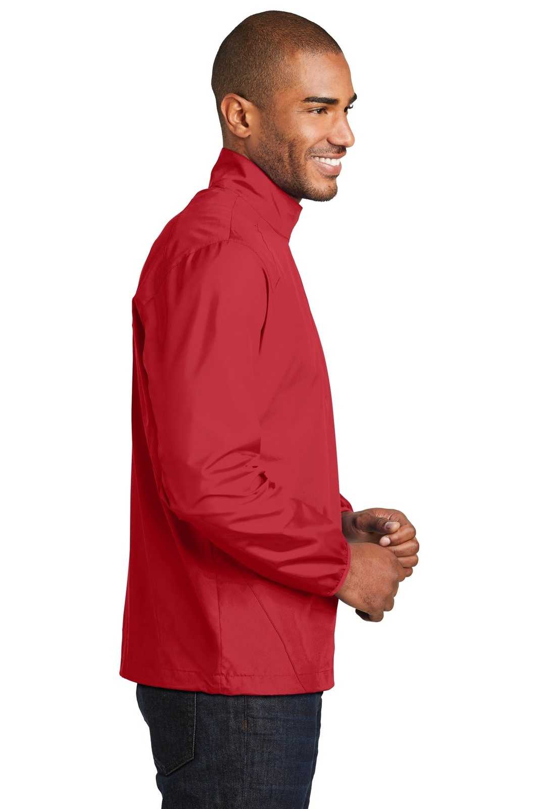 Port Authority J343 Zephyr 1/2-Zip Pullover - Rich Red - HIT a Double - 3