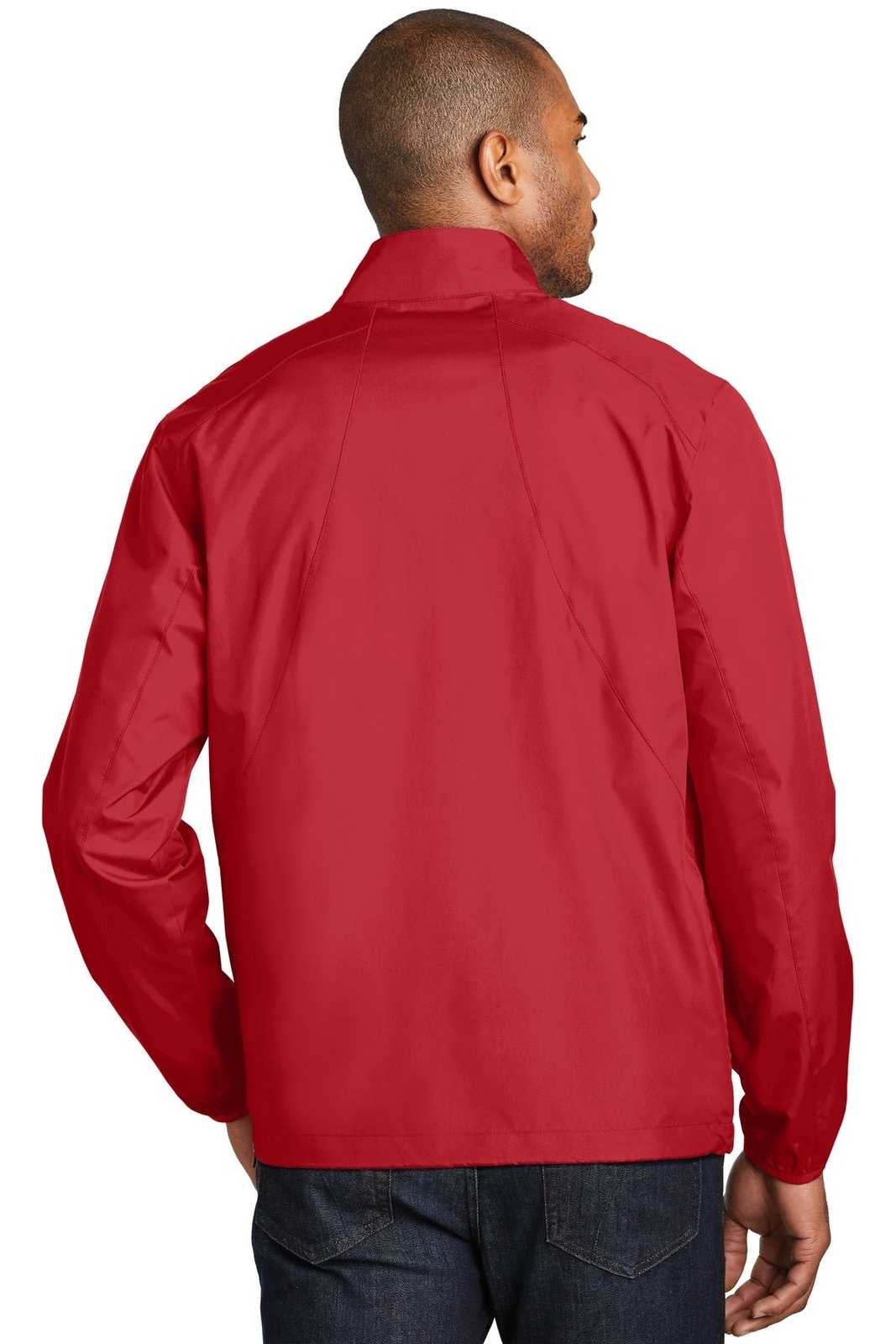 Port Authority J343 Zephyr 1/2-Zip Pullover - Rich Red - HIT a Double - 2