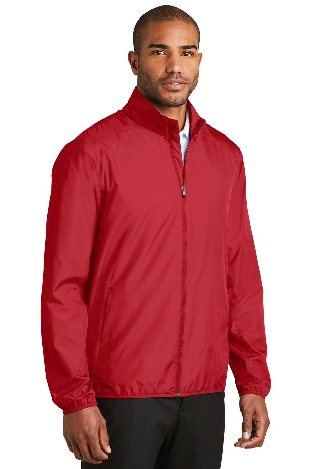 Port Authority J344 Zephyr Full-Zip Jacket - Rich Red - HIT a Double - 4