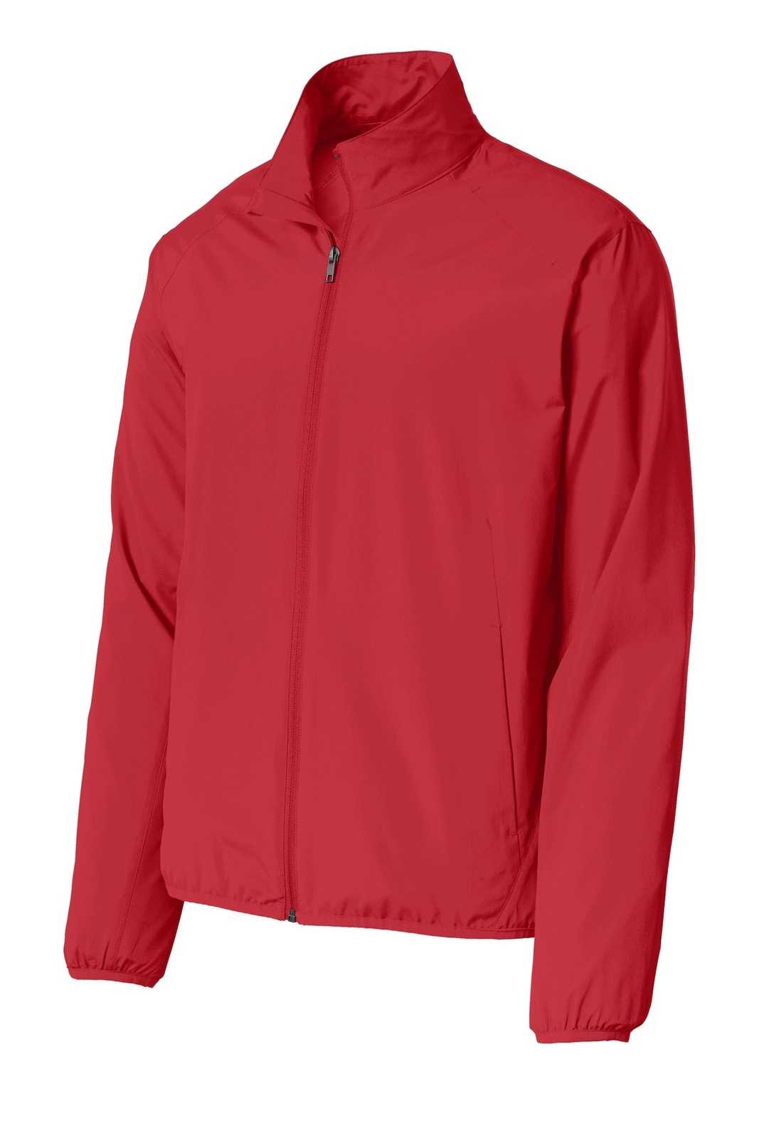 Port Authority J344 Zephyr Full-Zip Jacket - Rich Red - HIT a Double - 5