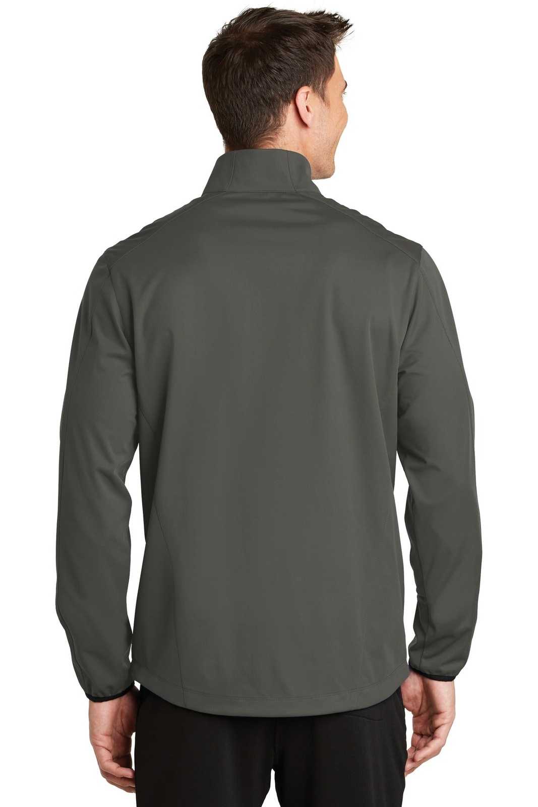 Port Authority J717 Active Soft Shell Jacket - Gray Steel - HIT a Double - 2
