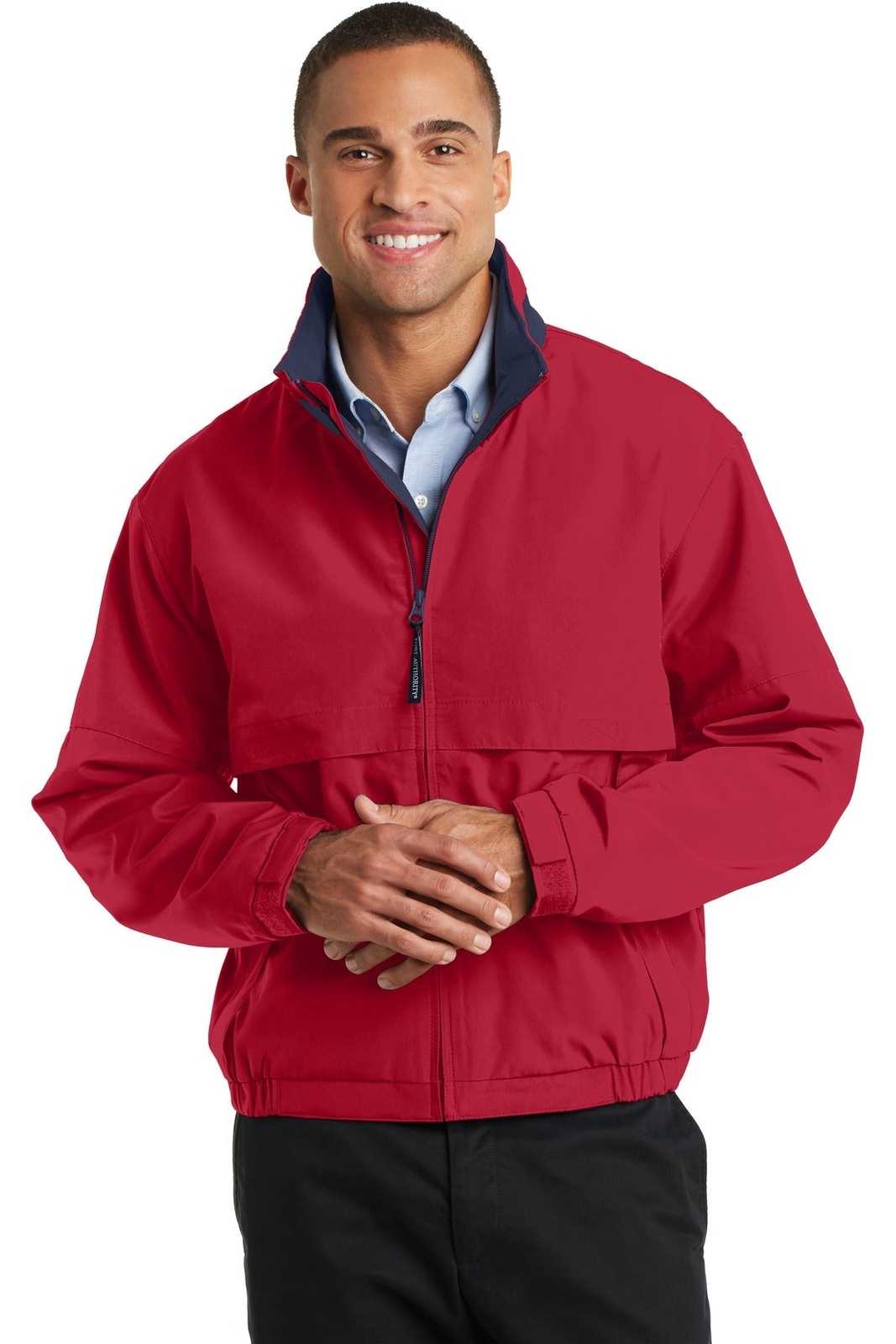 Port Authority J764 Legacy Jacket - Red Dark Navy - HIT a Double - 1
