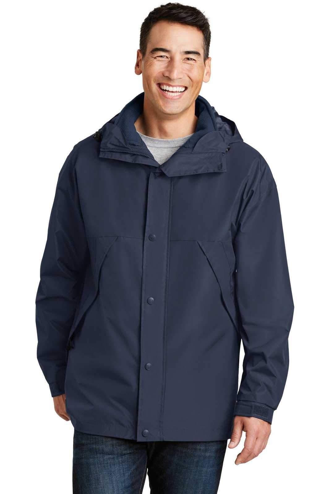 Port Authority J777 3-in-1 Jacket - Navy Navy - HIT a Double - 1