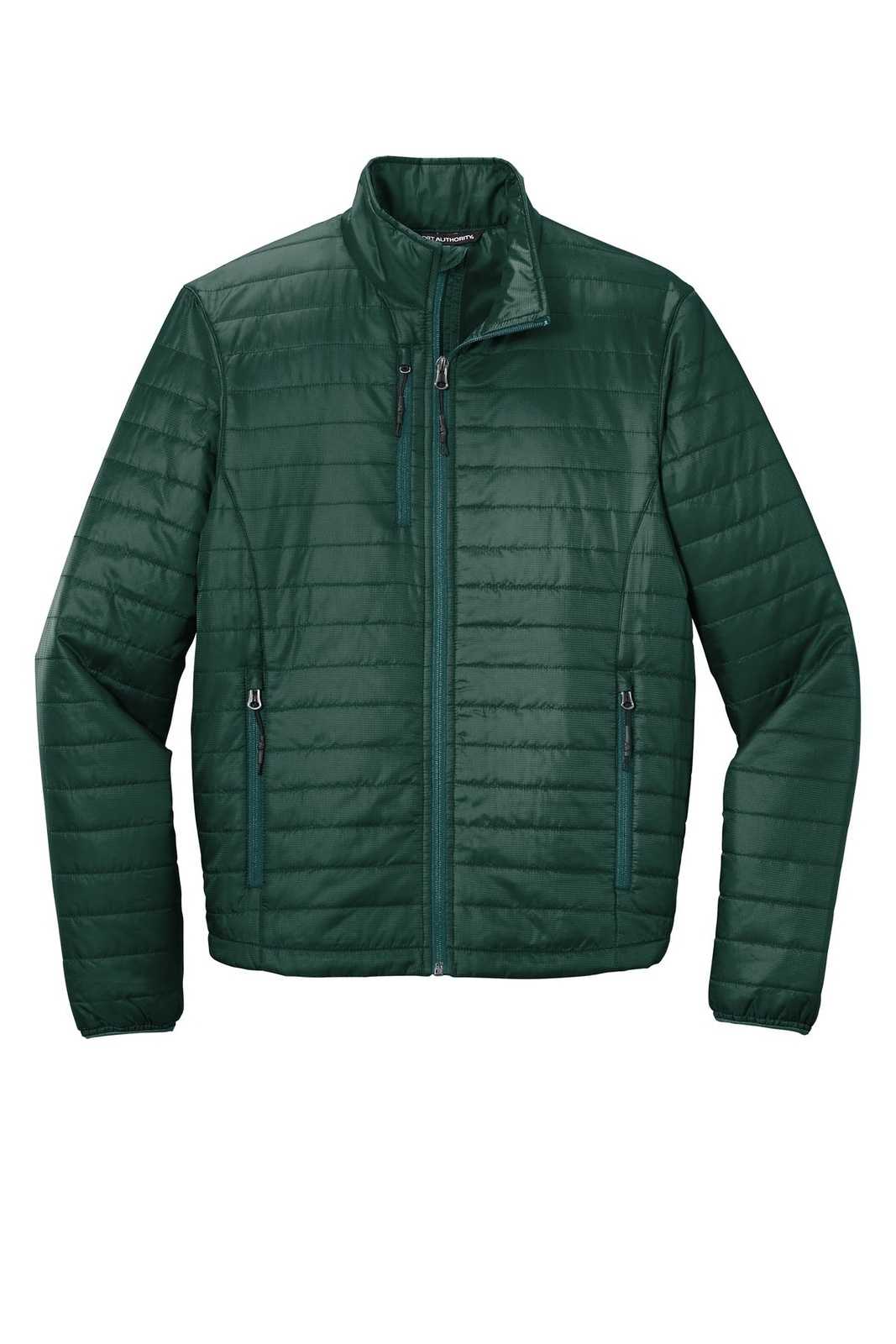 Port Authority J850 Packable Puffy Jacket - Tree Green Marine Green - HIT a Double - 5