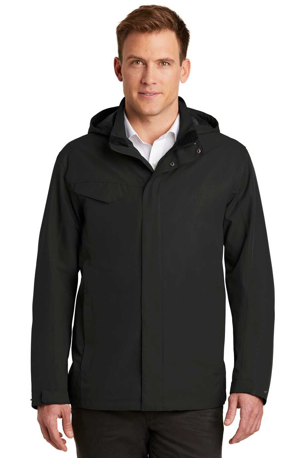 Port Authority J900 Collective Outer Shell Jacket - Deep Black - HIT a Double - 1