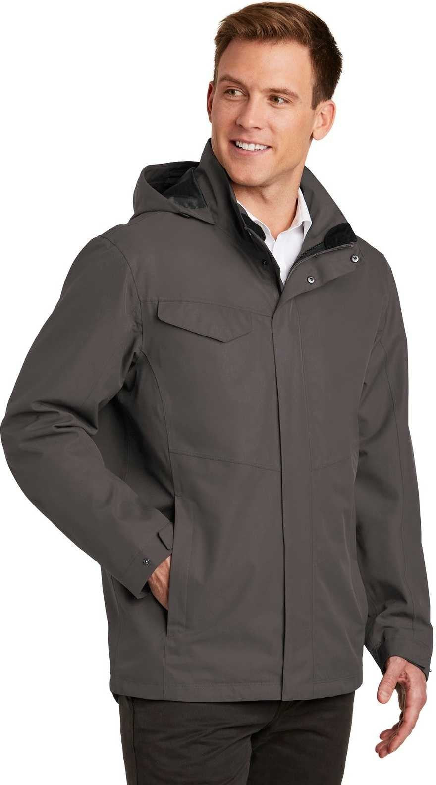 Port Authority J900 Collective Outer Shell Jacket - Graphite - HIT a Double - 4