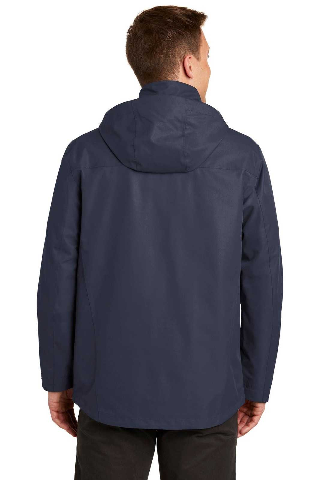 Port Authority J900 Collective Outer Shell Jacket - River Blue Navy - HIT a Double - 2