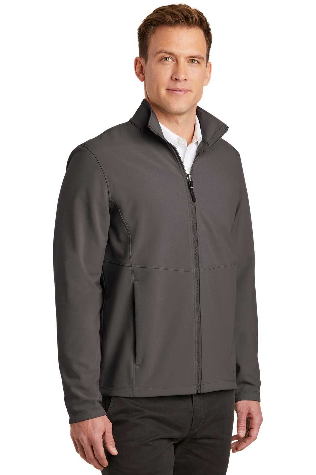 Port Authority J901 Collective Soft Shell Jacket - Graphite - HIT a Double - 4