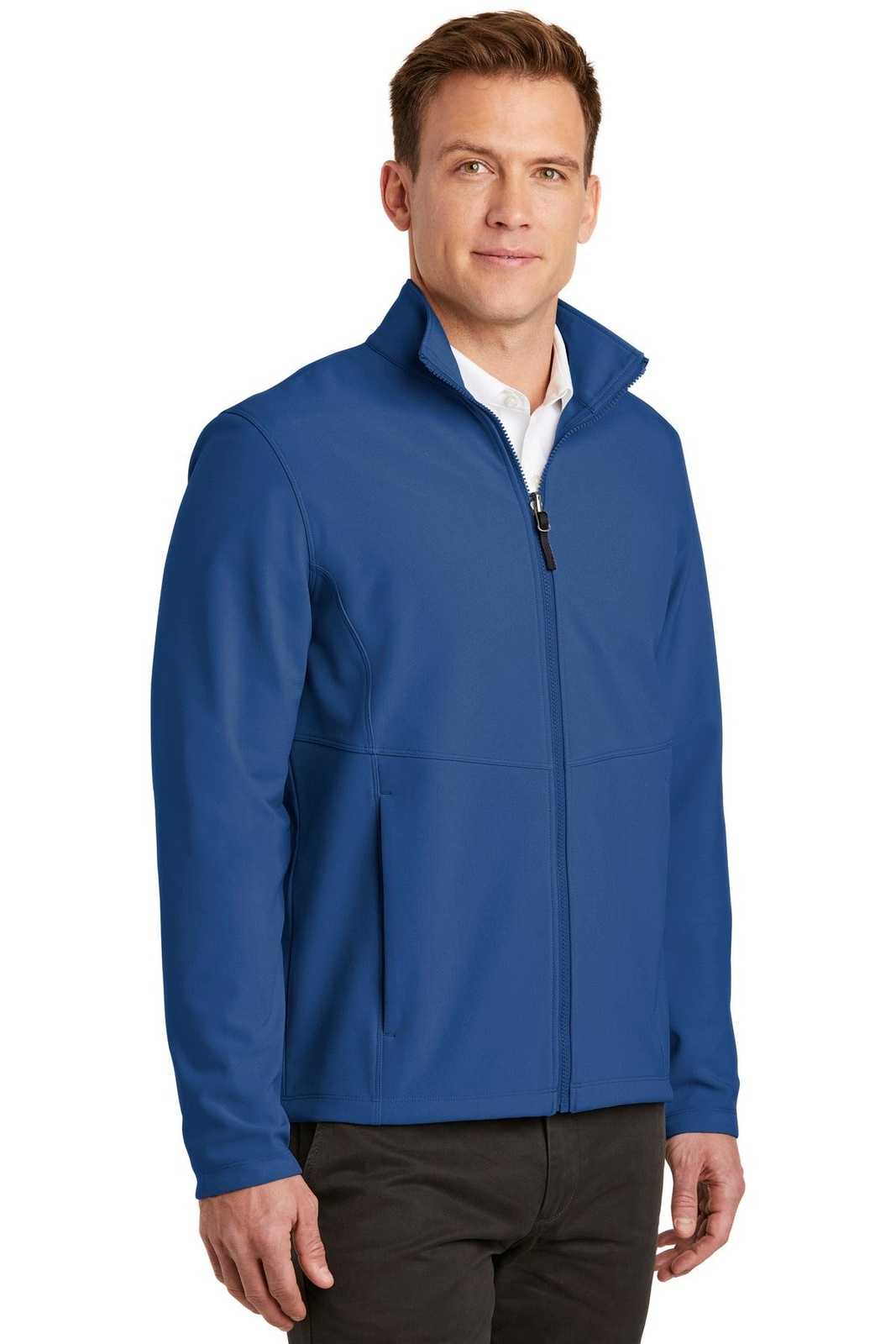 Port Authority J901 Collective Soft Shell Jacket - Night Sky Blue - HIT a Double - 4