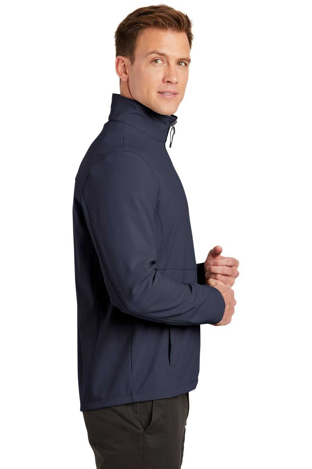 Port Authority J901 Collective Soft Shell Jacket - River Blue Navy - HIT a Double - 3