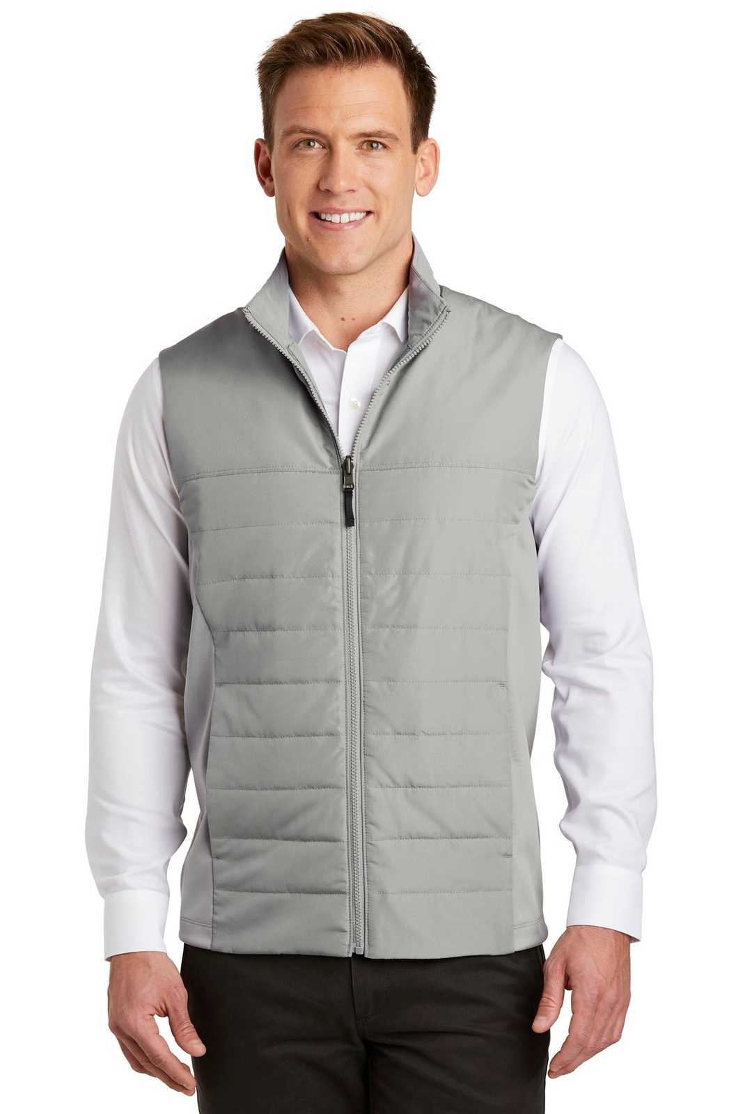 Port Authority J903 Collective Insulated Vest - Gusty Gray - HIT a Double - 1