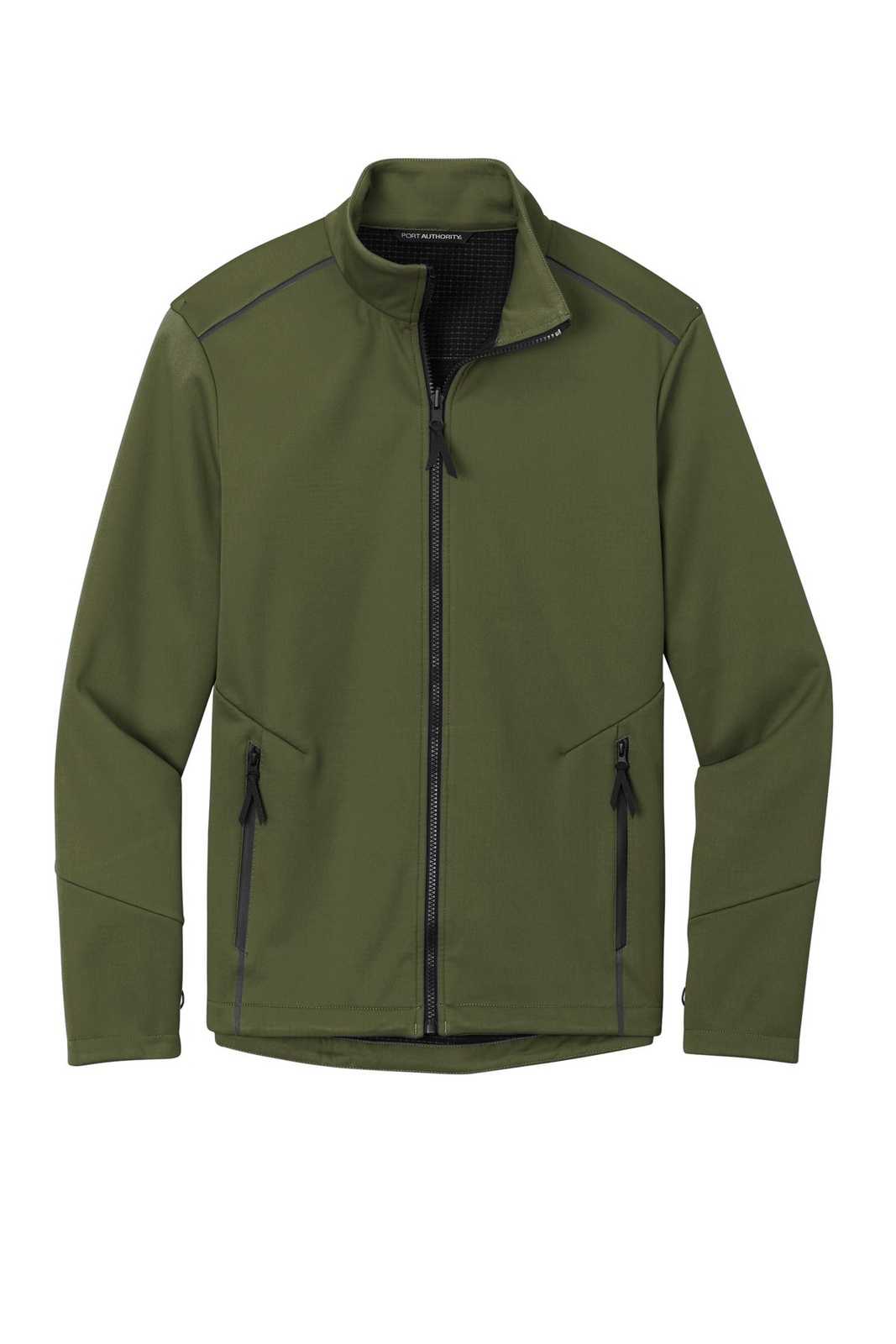 Port Authority J921 Collective Tech Soft Shell Jacket - Olive Green - HIT a Double - 1