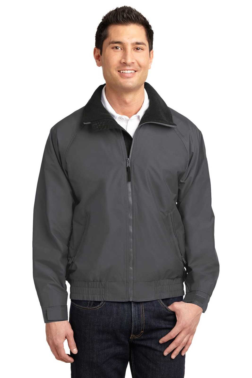 Port Authority JP54 Competitor Jacket - Deep Smoke Black - HIT a Double - 1