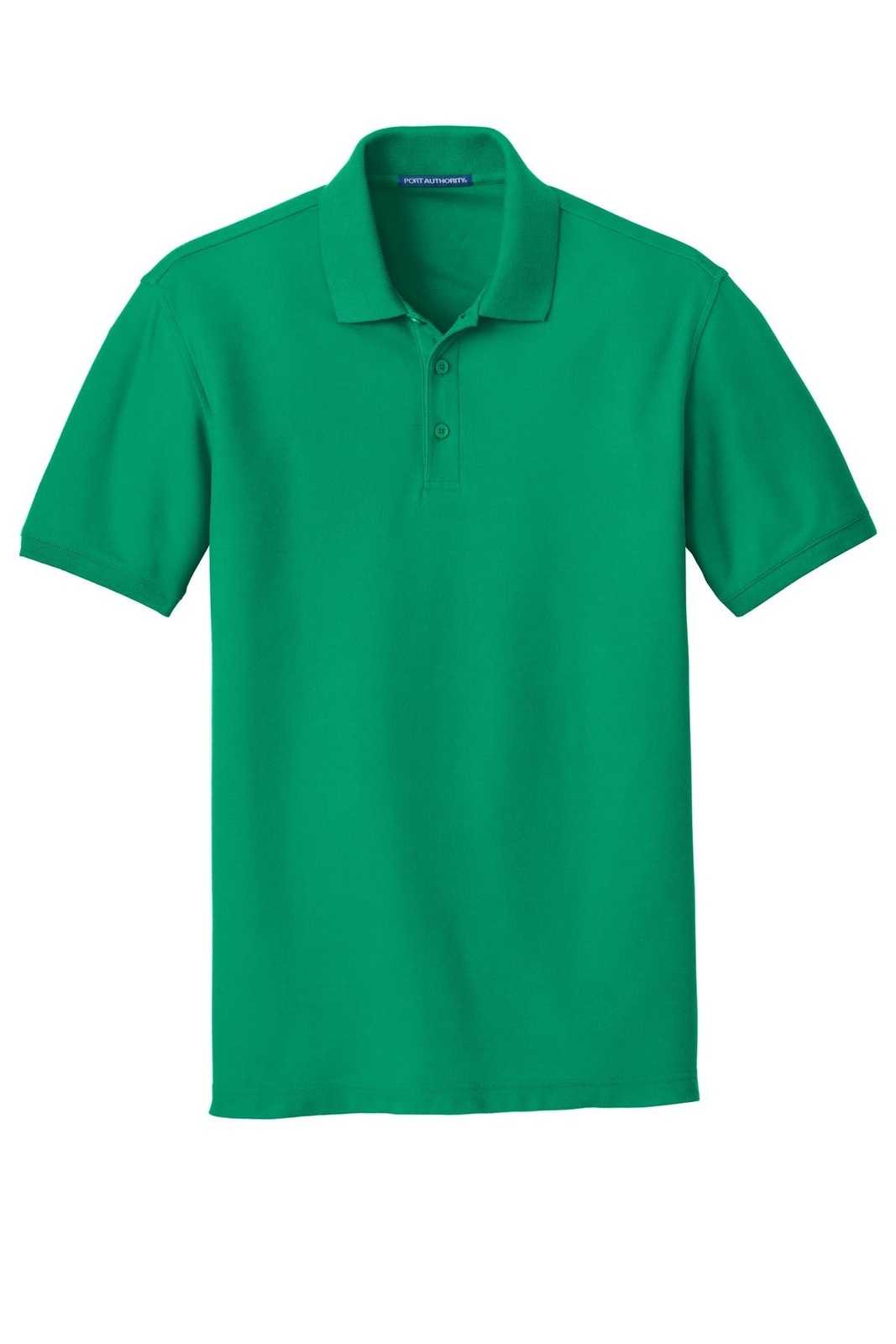 Port Authority K100 Core Classic Pique Polo - Bright Kelly Green - HIT a Double - 5