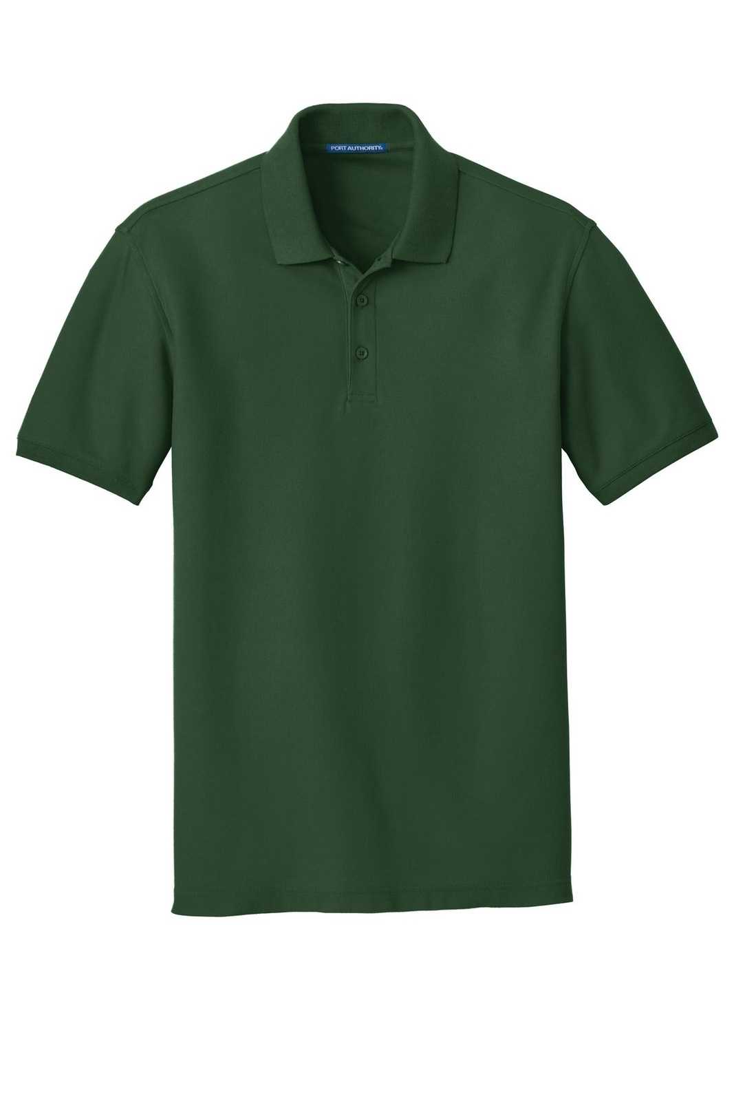 Port Authority K100 Core Classic Pique Polo - Deep Forest Green - HIT a Double - 5
