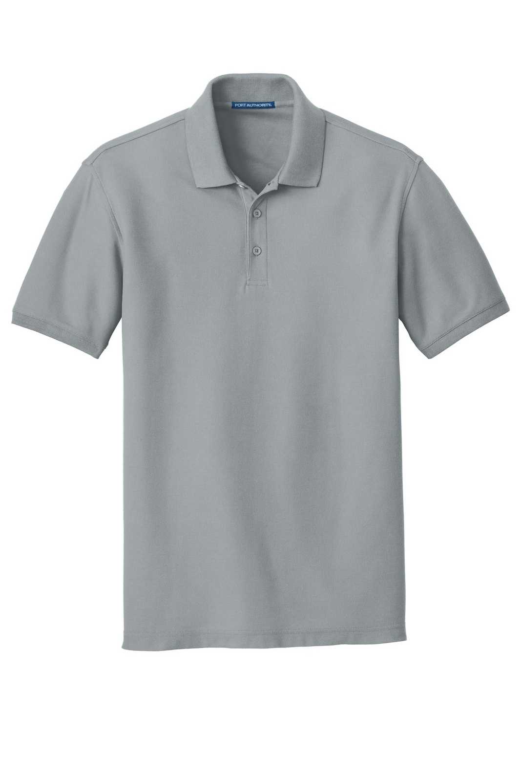 Port Authority K100 Core Classic Pique Polo - Gusty Gray - HIT a Double - 5