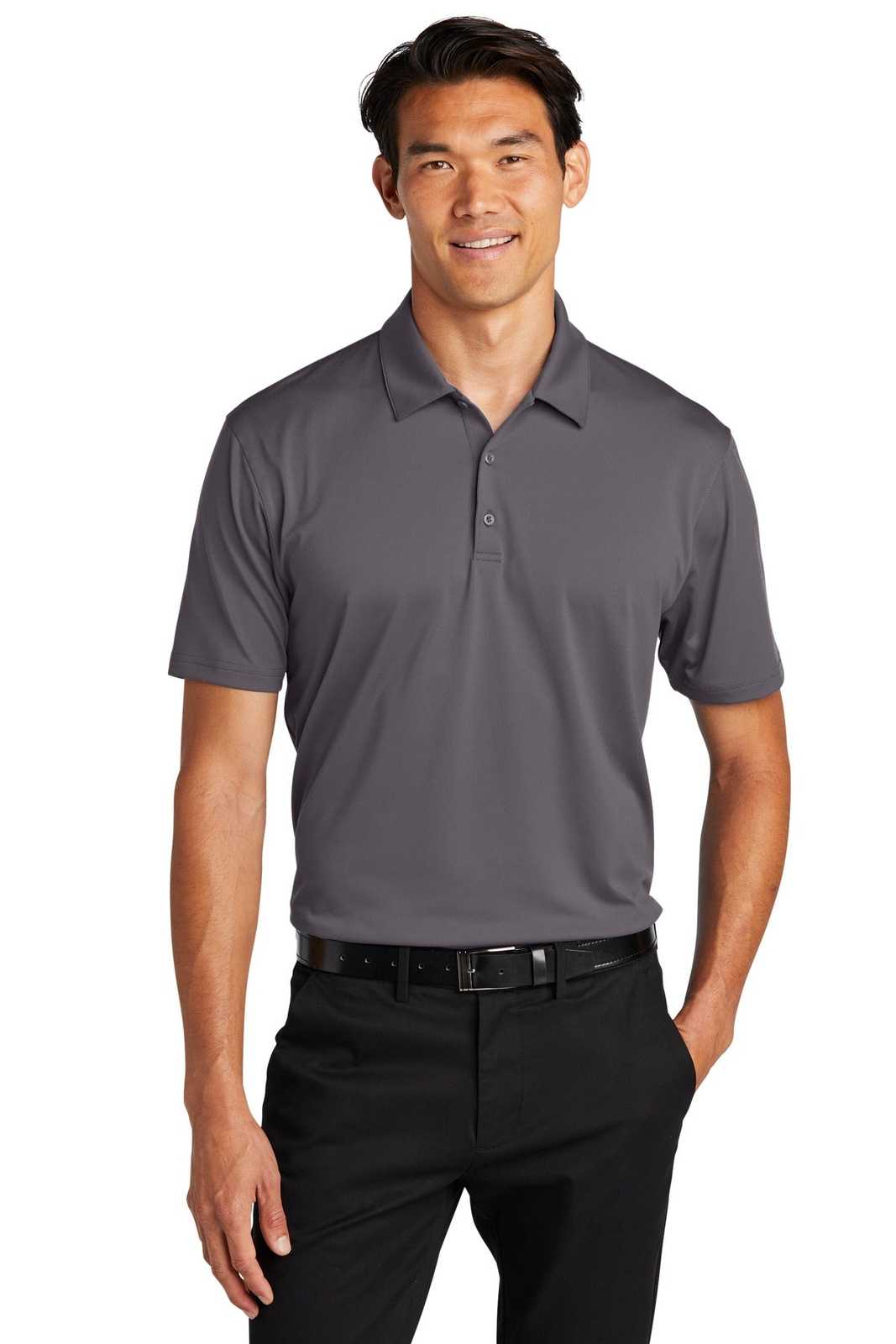 Port Authority K398 Performance Staff Polo - Graphite - HIT a Double - 1