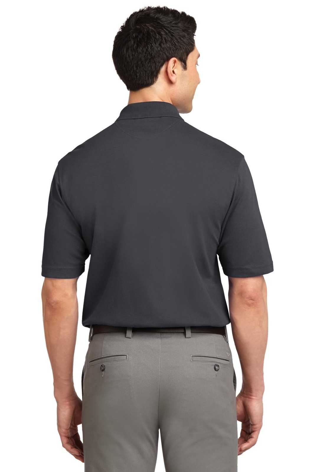 Port Authority K455 Rapid Dry Polo - Charcoal - HIT a Double - 2