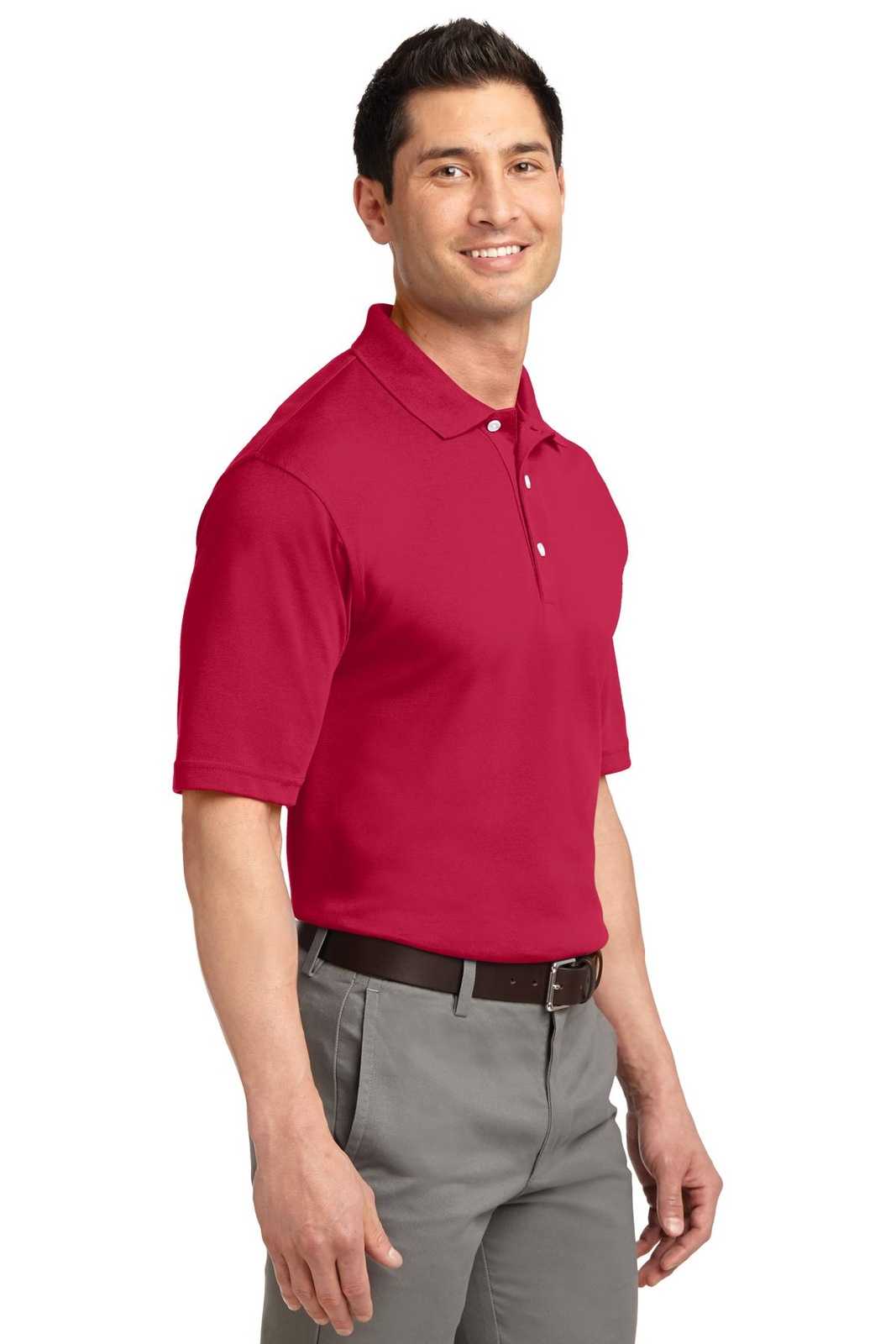 Port Authority K455 Rapid Dry Polo - Red - HIT a Double - 4