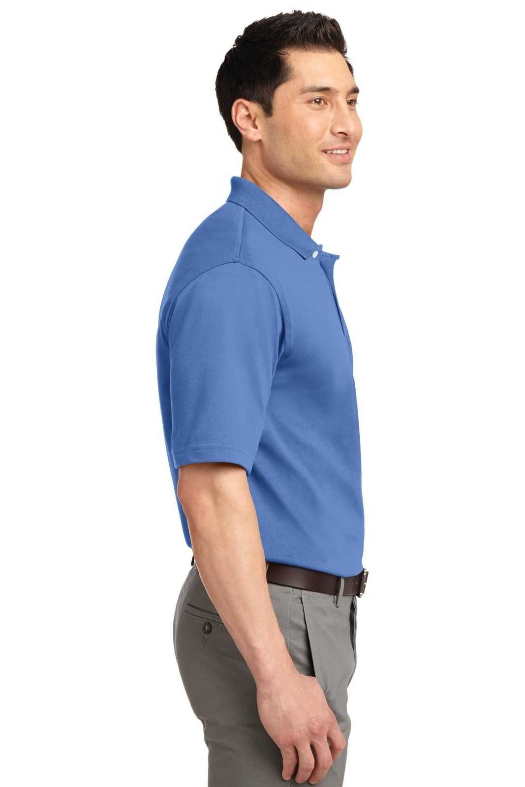Port Authority K455 Rapid Dry Polo - Riviera Blue - HIT a Double - 3