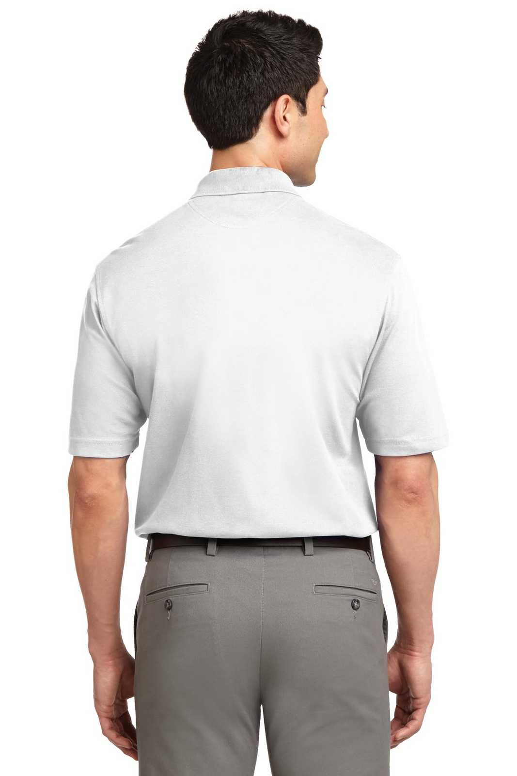 Port Authority K455 Rapid Dry Polo - White - HIT a Double - 2
