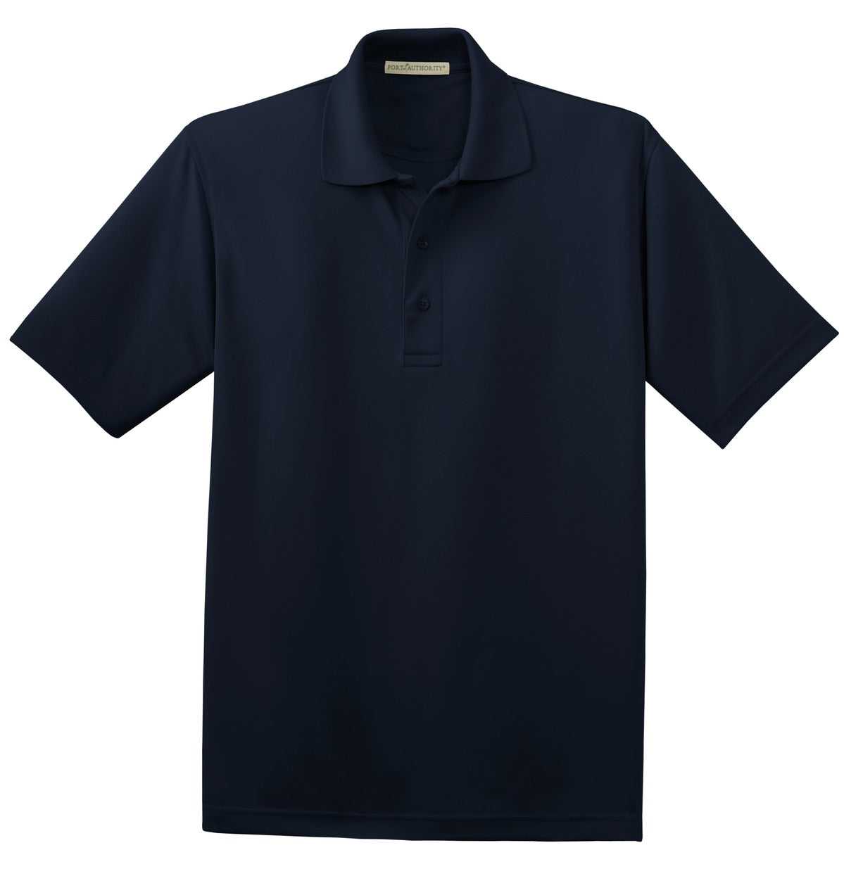 Port Authority K497 Poly-Charcoal Blend Pique Polo - Navy - HIT a Double - 5