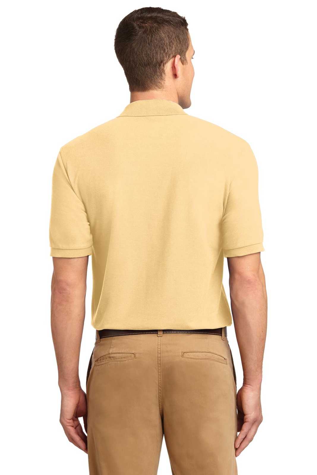 Port Authority K500ES Extended Size Silk Touch Polo - Banana - HIT a Double - 2
