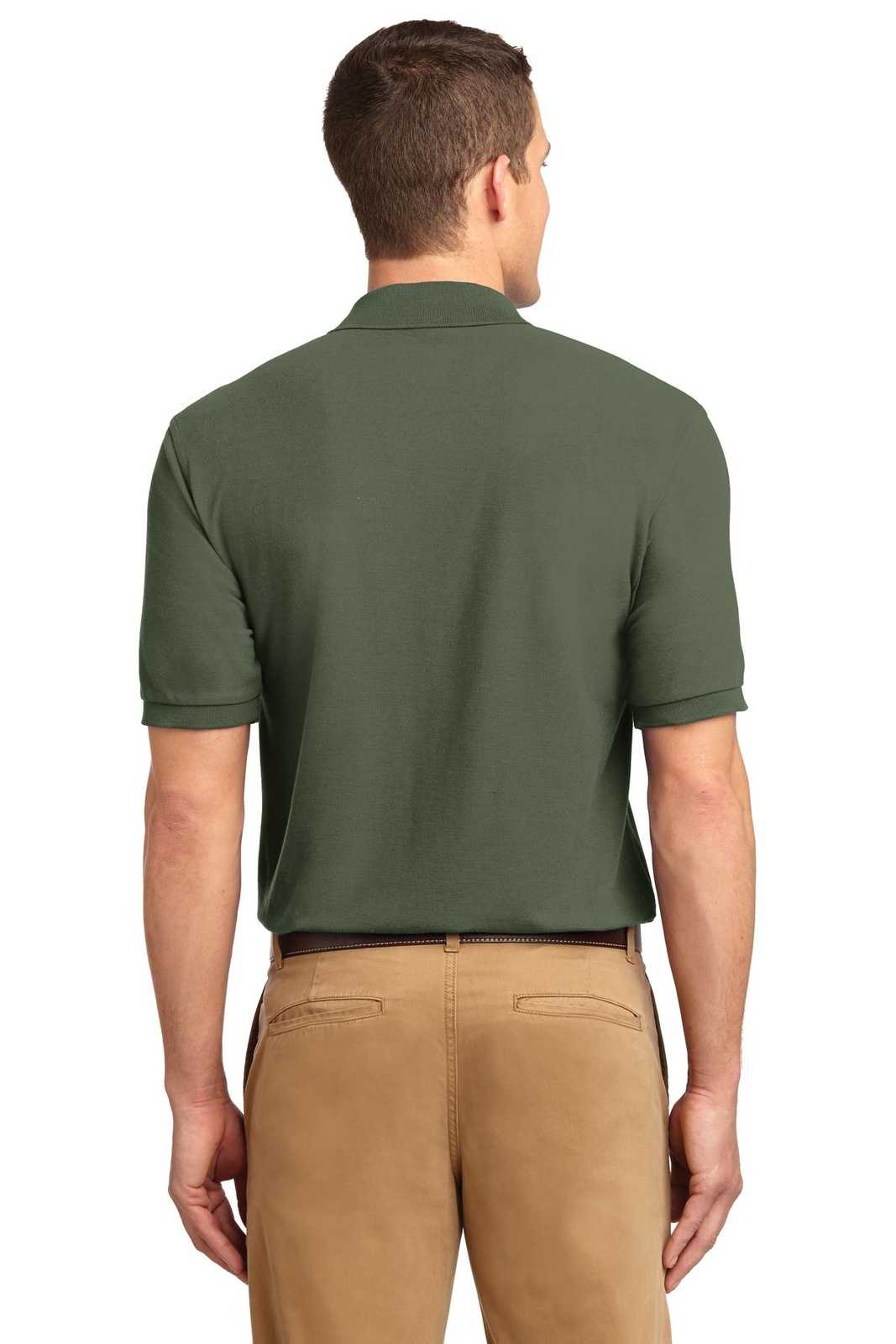 Port Authority K500ES Extended Size Silk Touch Polo - Clover Green - HIT a Double - 2